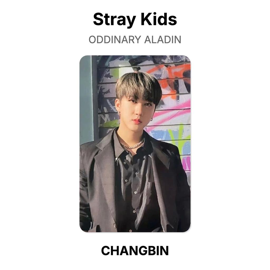 Stray Kids ODDINARY ALADIN Fotocarta Oficial