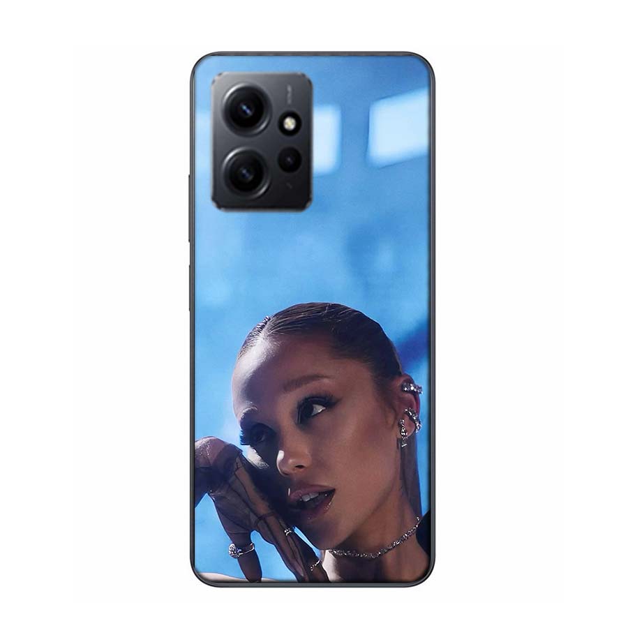 Ariana Grande Phone Case For Redmi 12 13C 12C 15C 9 10 10C Note 13 Pro Plus 14 15 Pro 9T 9C 9A TPU Soft Cover Clear Cell Cases S