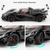 1/24 Apollo Evo Alloy Model Car Toy with Pull Back Function with Sound and Bright Lights, Suitable Collectible Model Toys, Gifts for Boys and Girls