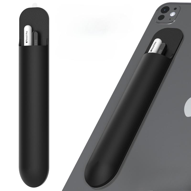 Sticky Stylus Pen Holder for Apple Pencil 3 2 1 Self Adhesive Sleeve Attached Pouch Bag Sleeve Pencil Pro Case Holder for Huawei Samsung Xiaomi Pencil