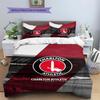 Charlton Athletic FC Pattern Bedding Home Decoration Birthday Gift ( 1 duvet cover + 2 pillowcase, without core),fan merchandise.