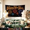 Party Backdrop New Year Fireworks Flat Weddings Birthdays Showers Firework Celebrations Event Photo Background Front Door Decor
