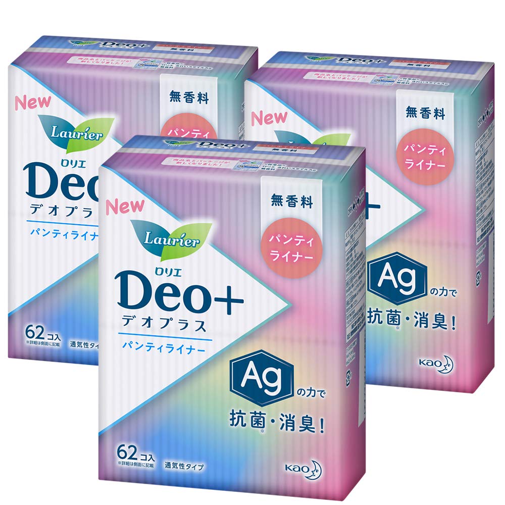 

Laurier Deo Plus Liner Type Unscented 62 pieces x 3 sets [Bulk Purchase] (186 pieces)