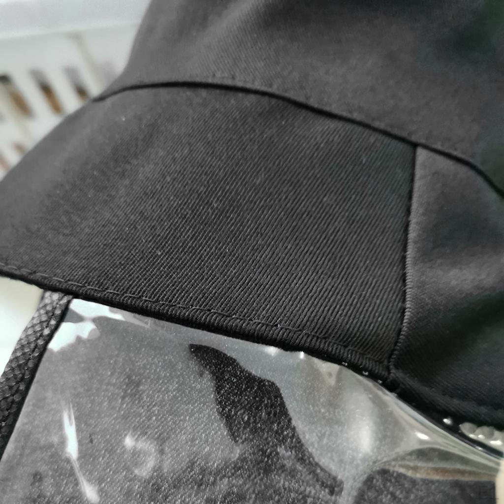 Bucket Hat Windproof Sun Protection Outdoor Fishing Boonie Black