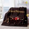 Michael Jackson 54 Customize Text Blanket Cozy Personalized Blanket Durable Comfort for Couch Office Chair Living Room Sofa All-Season Use