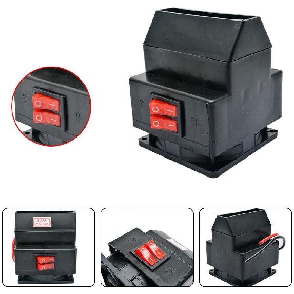 12V/24V 300W Winter Car Vehicle Electric Heating Heater Hot Fan Driving DefrosterDemister For Vehicle Temperature Control Device