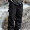 Vintage Baggy Wander-Cargohose Herren Wasserdicht Lässig Sport Jogging Frühling Sommer Fallschirmhose Outdoor Weitbeinige Hose