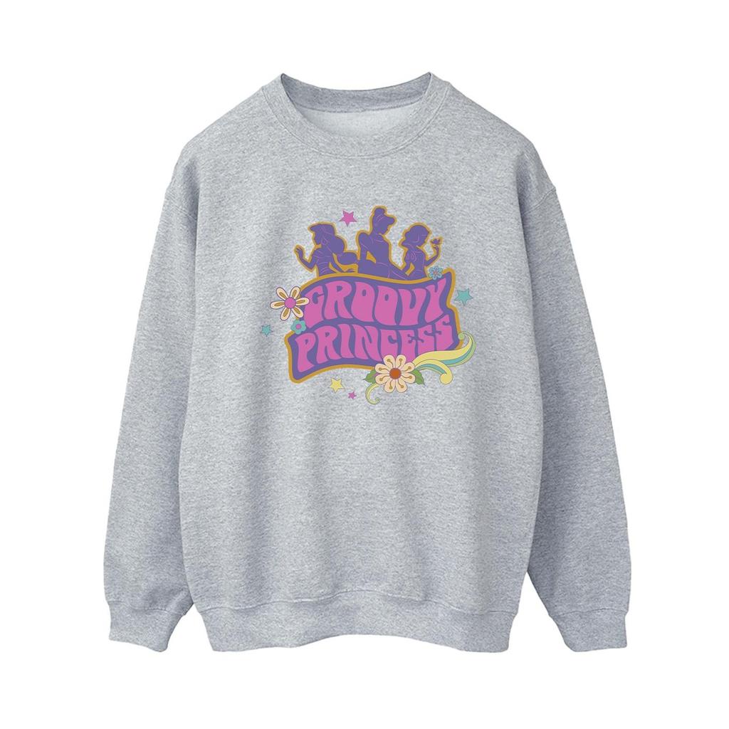 Disney Womens/Ladies Princesses Groovy Princess Sweatshirt