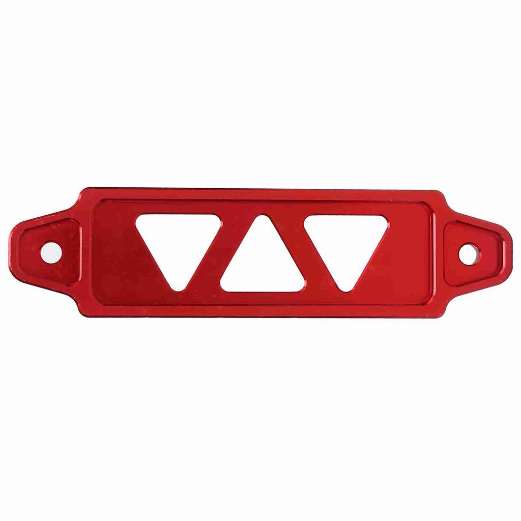 Car Battery Tie Down Bracket Red Aluminum Alloy Brace Replacement for Honda Civic EG