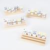 Set Domino Croce - Giocattolo Educativo da 136 Pezzi per Bambini