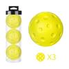 3Pcs Foam Pickleball Balls Sturdy Professional Home Soft Noise Reducing 74mm
