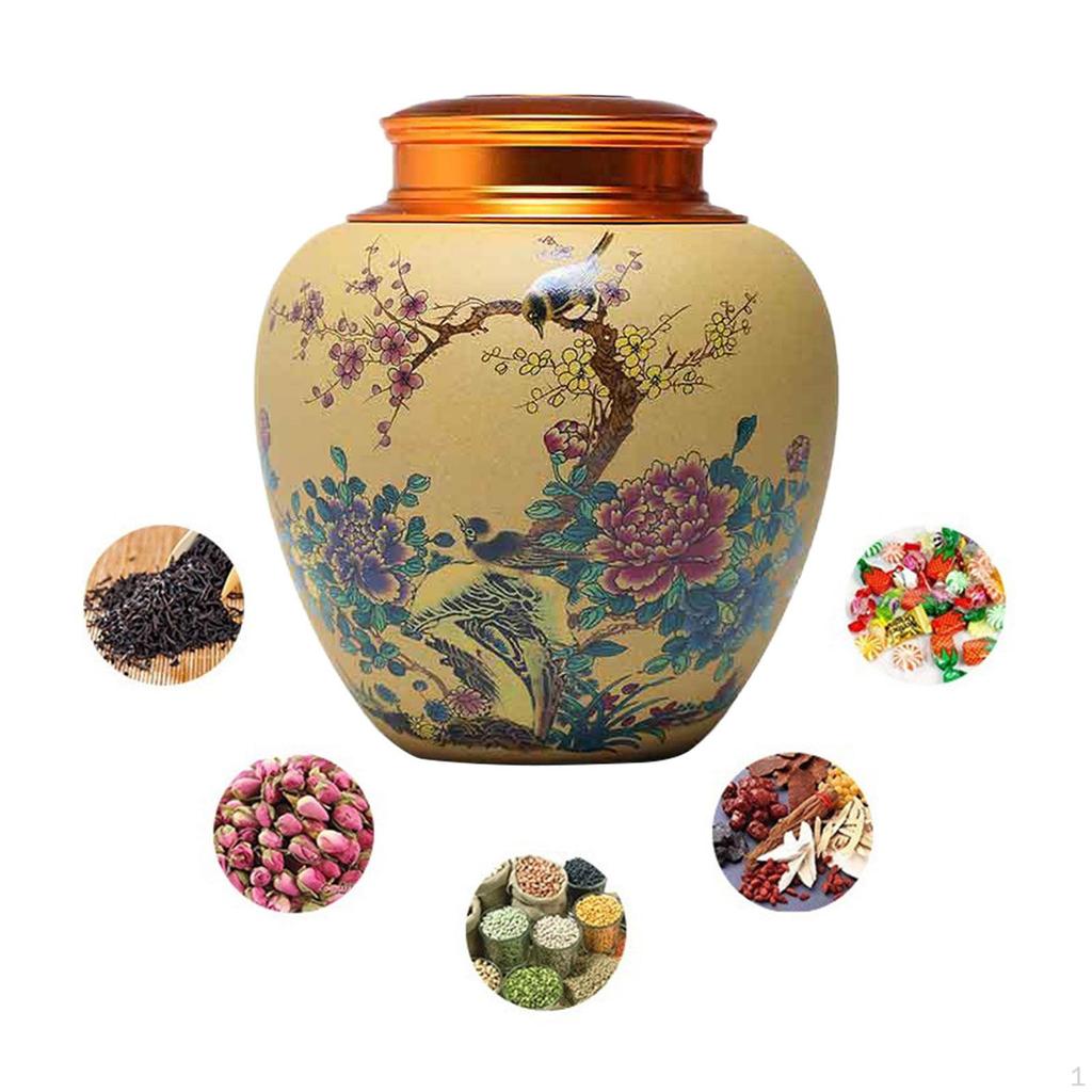 Elegant Tea with Airtight Closure for Storage in The Kitchen