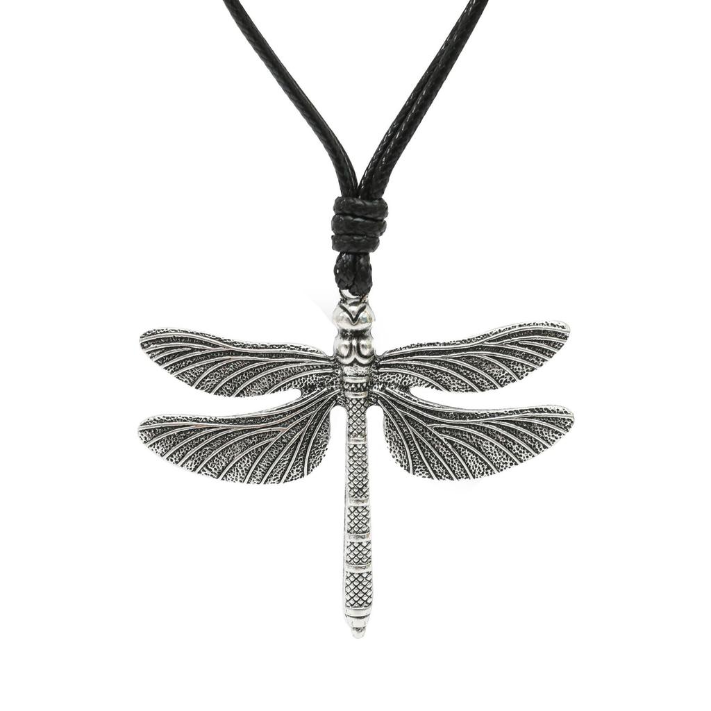 Retro Dragonfly Pendant Women'S Long Fashion Trend Versatile Sweater Chain Accessories