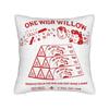 Obsessions Lila Horror Movie Pillowcase Printing Cushion Cover Gift One Wish Willow Throw Pillow Case Cover Home Drop Shipping