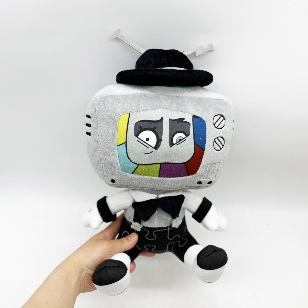 Mr. Puzzles Plush Dolls SMG4 Stuffed Doll Plushies Sofa Room Decoration Kids Boys Girls Birthday Gifts