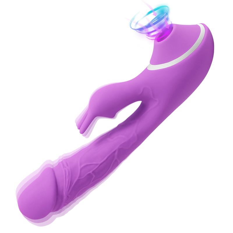 Rabbit Sucking Vibrator For Women G-Spot Clitoris Stimulator Dildo Massager Squirt Sex Toy For Couple Adult Supplies Joinjjtoy