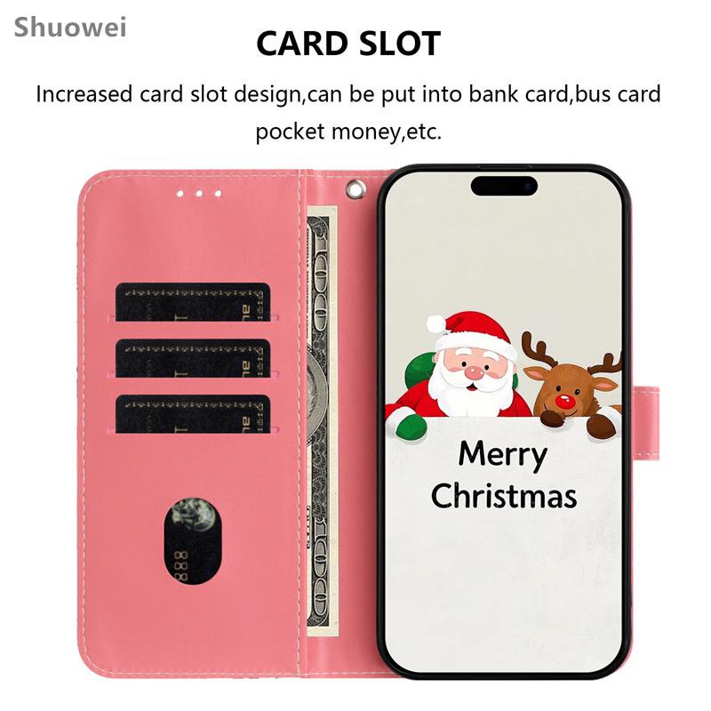 Case For Redmi A1 A2 A3 A3X A5 Plus+ 4G Flip Cover Shockproof CellPhone Casing Girl Creative Shell Gift