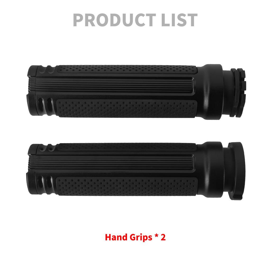 25MM Rubber Handlebar Grips Covers for Harley FXDLS Softail and CVO Models