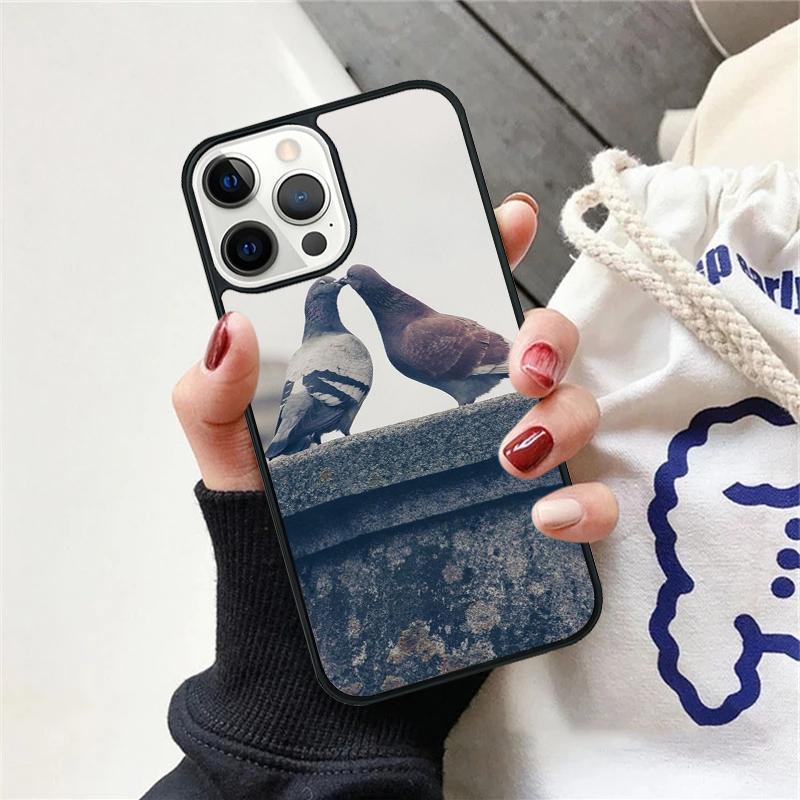 

The Pigeons Phone Case Cover For iPhone 17 Air 15 16 11 13 14 Pro Max 12 Plus Max Fundas iPhone 16e