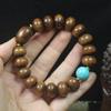 Chinese Abacus Prayer Beads Bracelet: Natural Green Sandalwood, Red Sandalwood, Agarwood