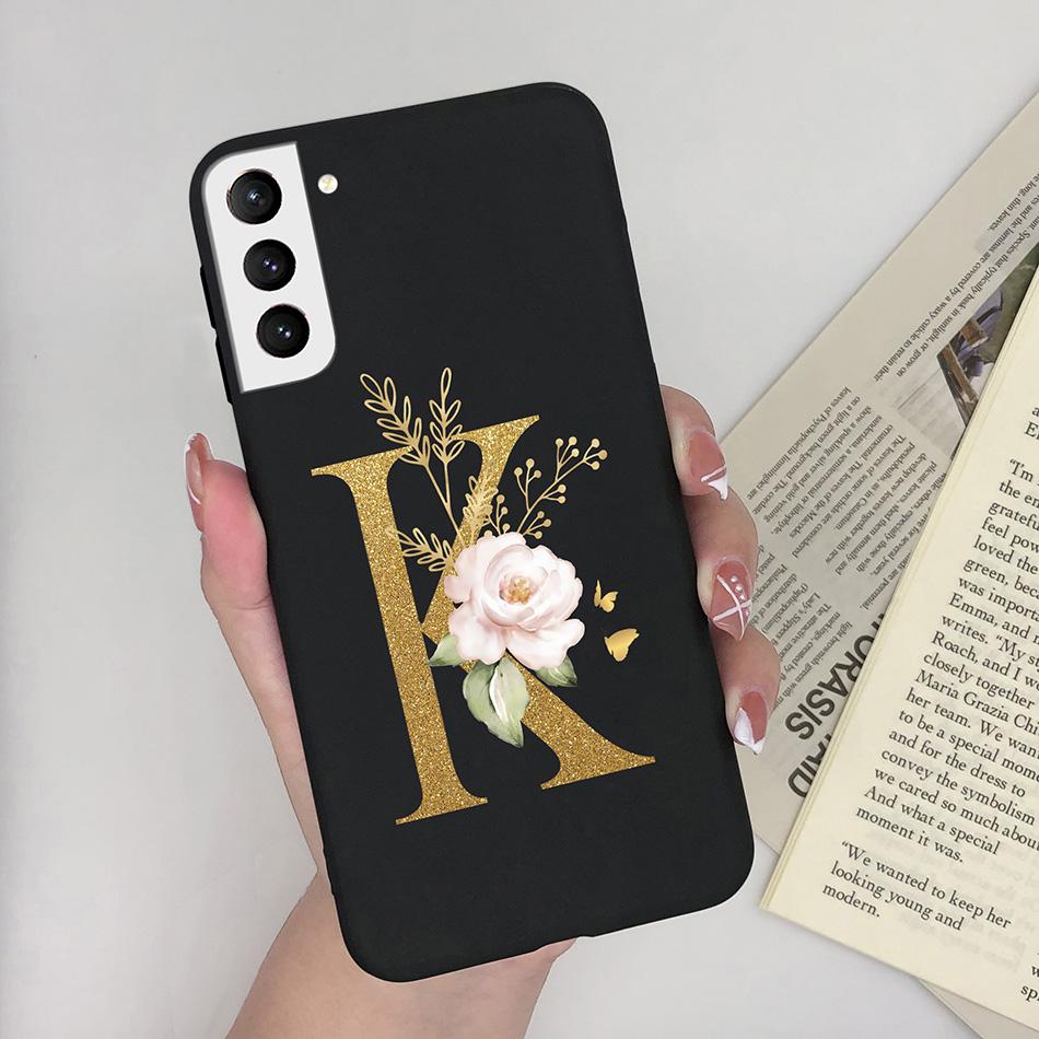 For Samsung S21 FE S21 Ultra Plus Case Slim Soft Cute Letters Cover For Samsung Galaxy S21 Plus 5G S21+ S 21 Ultra Phone Cases