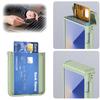 The New Card Holder Mobile Phone Case Is Suitable for Samsung Zflip7 Card Anti-drop and Fold Up and Down Zflip6 Shaft.