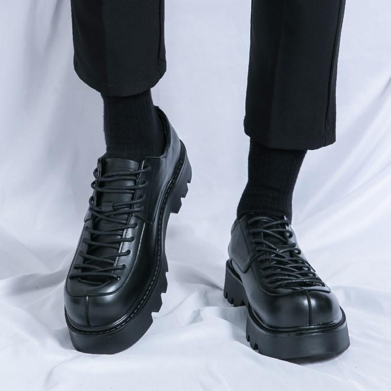 Fashion Classic Brand Men's Leather Casual Shoes Retro Brown Fashion Formal Suit Men's Formal Dress Shoes Versatile Business Shoes