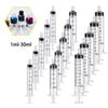 Wholesaale  1ml-10ml 10-20Pcs  Plastic Reusable Nutrient Syringe Hydroponics l Measuring  For Kithchen Too