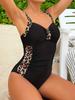 Women's High-End Slimming One-Piece Print Swimsuit - Hot Selling Summer Style