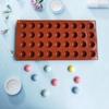 Semi Sphere Silicone Chocolate Mold Flexible BPA Free Half Ball Dome Mould for DIY Pudding Candy Home Baking Projects