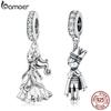 BAMOER 925 Silver Prince of the Sea Pendant Charms for Bracelet or Necklace 925 Silver Beads Bijoux DIY