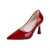 Highheeled Fashion Single Shoes Women's Summer New Pointed Toes  One Pedal Women's Heel Shoes