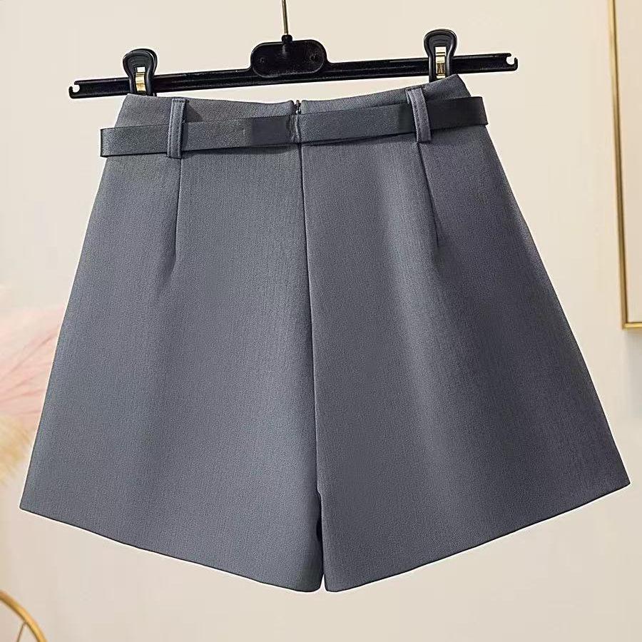 2026 Versatile Summer High-Waisted A-Line Wide-Leg Petite Skirt Shorts for Women
