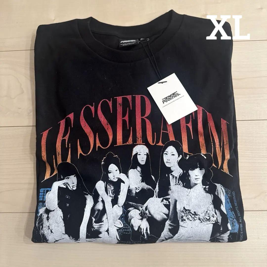 

[USED] LE SSERAFIM peaches photo T-shirt