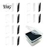 DIY Refrigerator Magnet 5/6/8/10/15/20/24 Sets Acrylic Fridge Kit, Square Transparent Magnets with Adhesive Backing, Clear Picture Photo Holder Making
