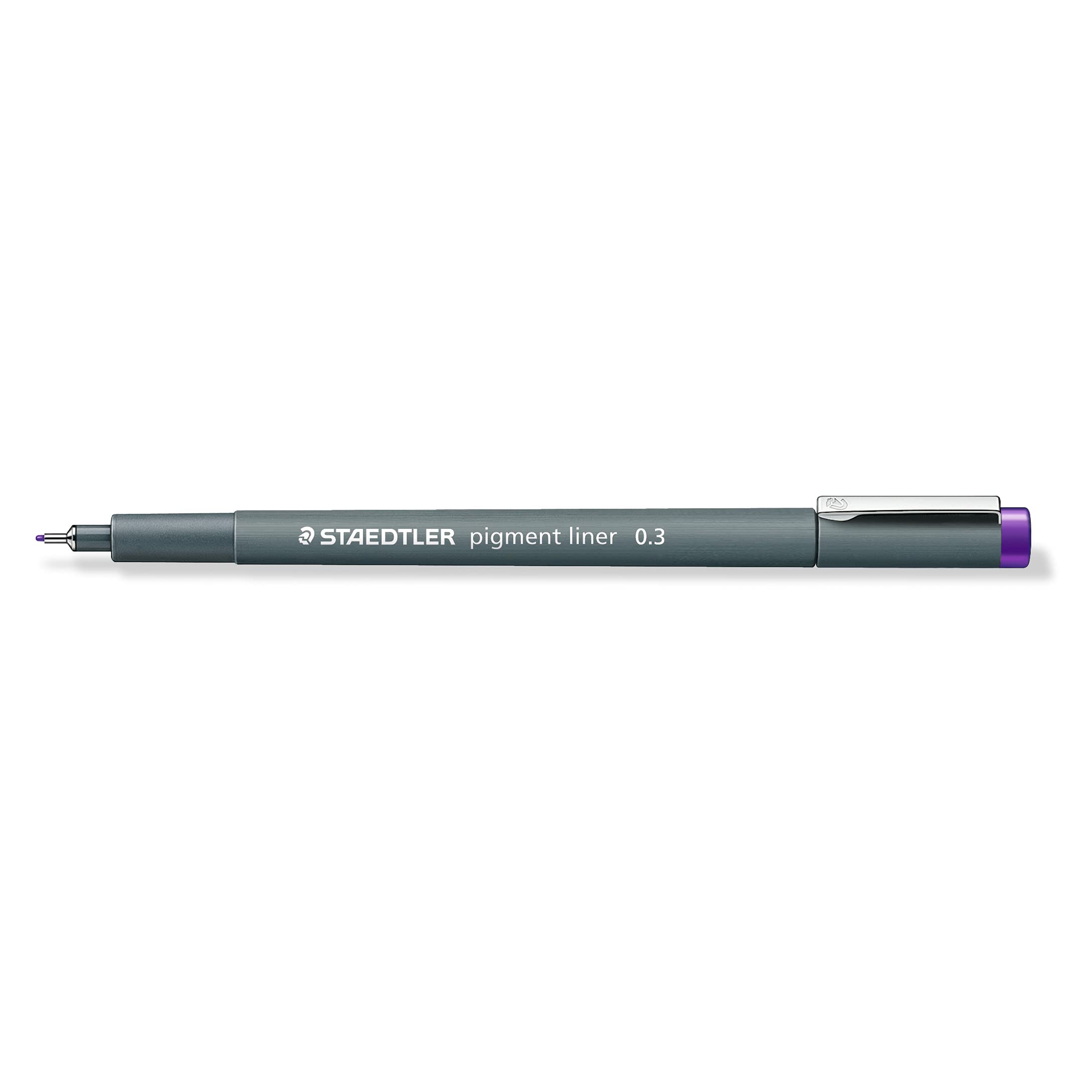 Линер Staedtler Pigment 308 на водной основе, 0,3 мм, фиолетовый, 03-610 фиолетовый