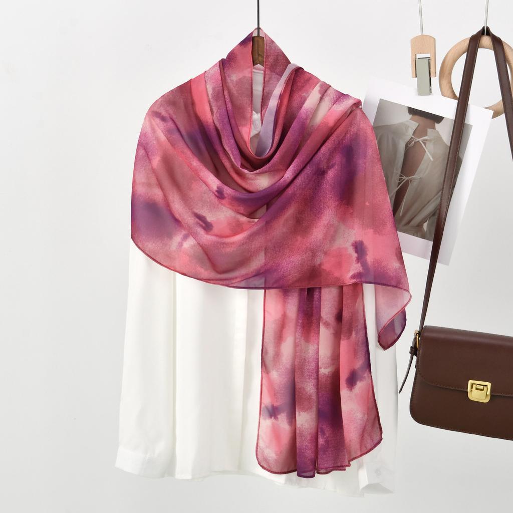 Headscarf Elegant Hijab Full Coverage Event Wear Premium Chiffon Material Stylish Design Breathable Comfortable For Parties