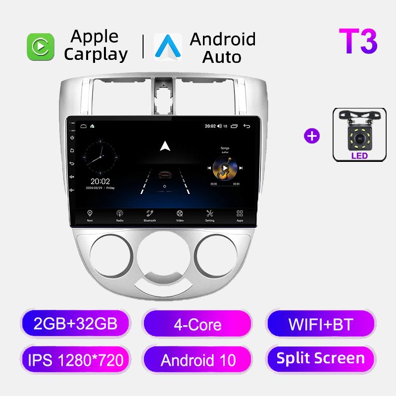 Android 12 Carplay For Buick Excelle HRV 2004-2013 Chevrolet Lacetti J200 Car Radio Multimedia Player Navigation GPS Head Unit