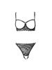 Hot Sexy Open Crotch Lace Underwear Women Sexy Lingerie Breast-bare Bra Set Romance Secret Lingerie Adults Porn Game Set