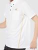 Mizuno K2JA1190 Short Sleeve Polo UPF15 UV Dynamotion XL Men's Shirt, Sweat-Wicking, Quick-Drying, Protection, Fit, White,