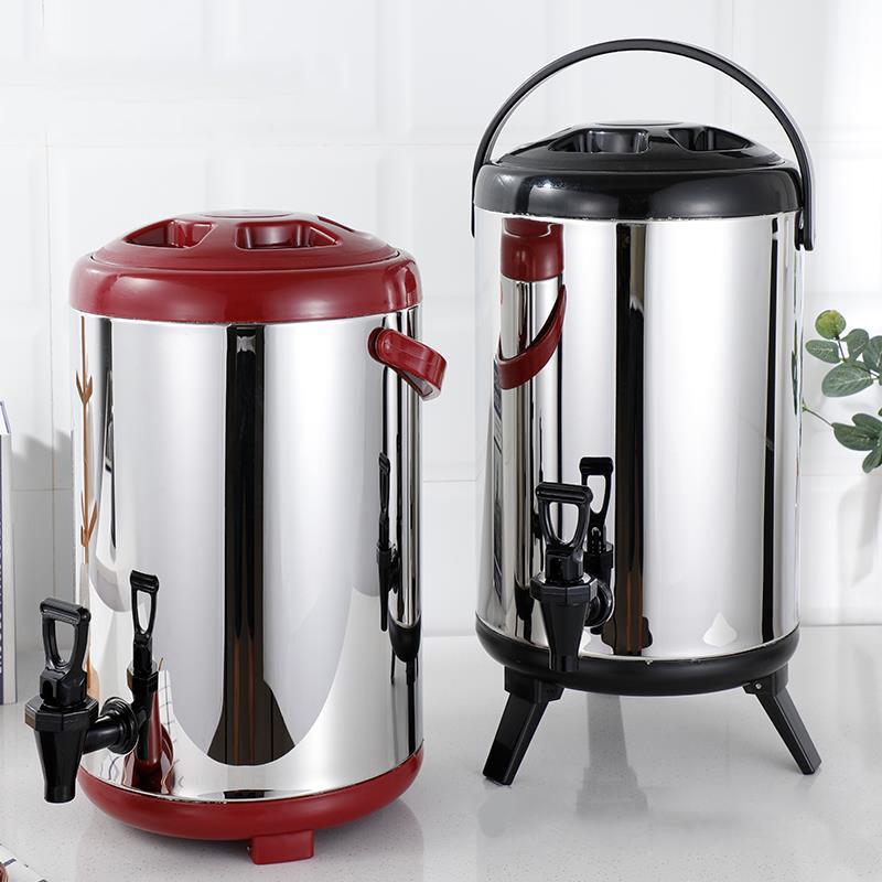 Jimeijido Commercial Stainless Steel Insulated Beverage Dispenser