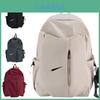 Travel Backpack For Students With Oxford Cloth Waterresistant Material And Breathable Design For Casual Use