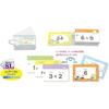 Epoch Pocket Picture Cards - Multiplication Table Sumikkogurashi 08-313 with Ring and Clear Cover, Ages 3 and Up, Toy