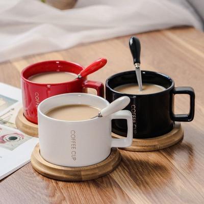 Simple Light Luxury Coffee Cup Nordic Style Mug Ceramic Water Cup Milk Cup Juice Cup