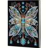 50-Page A5 Size Diamond Painting Diary Book 5D DIY Diamond Art Painting Notebook Kit 50 Pages Crystal Notepad Sketchbook