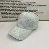 New rhinestone cap travel lace mesh breathable baseball cap summer visor sun protection cap women's summer