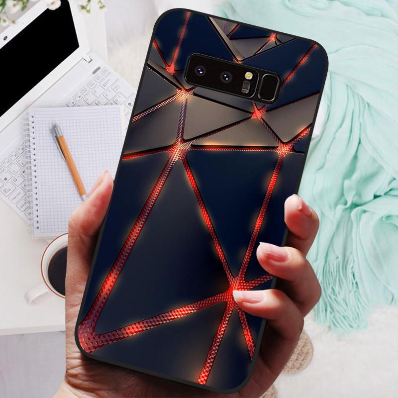 For Samsung Note 8 9 7 5 Case Cover Wolf Cat Animals Silicone Soft Back Cases For Samsung Galaxy Note 9 Note8 Note7 Phone Case