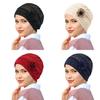 Elegant Lace Hollow Out Womens Floppy Hat With Flower Decor For Summer Fashion