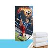 Anime Soccer Star Beach Towel Patterned Sunscreen And Windproof Suitable For Swimming Pool Camping Travel Blanket