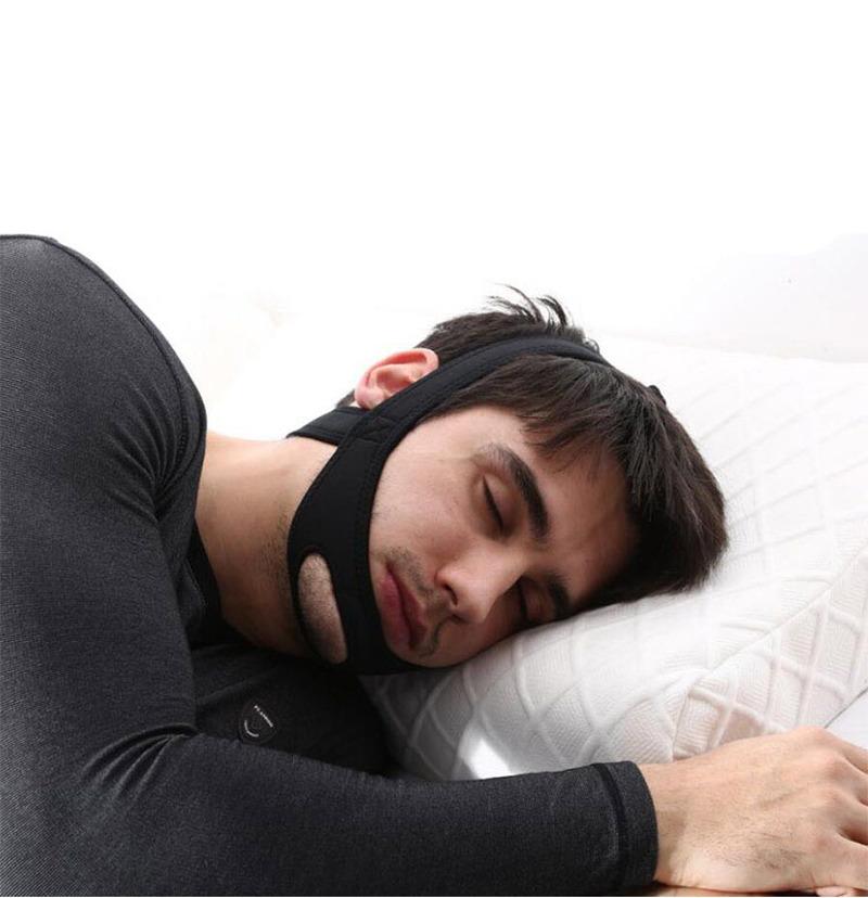 

Adjustable Neoprene Anti-Snoring Strap Chin Support Sleep Aid Mouth Guard For Stop Snoring Relief Comfortable Nighttime Snoring